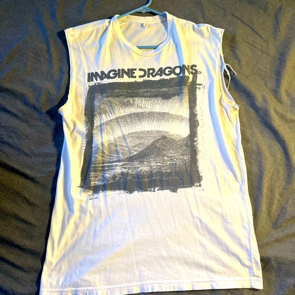 Vintage Imagine Dragons Cut-off t-shirt